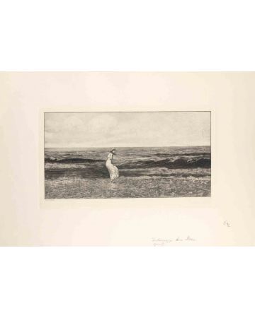 Max Klinger - Seaside from Intermezzi - Modern Artwork 