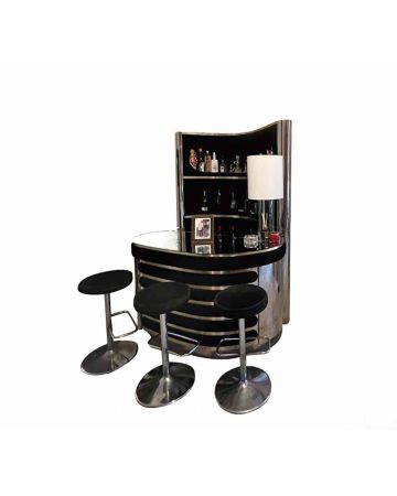 Vintage Dry Bar  attr. to Willy Rizzo 