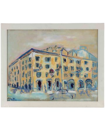 View of via di Panico, Rome
