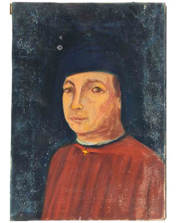 Self Portrait After Antonello da Messina
