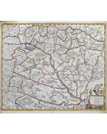Frederick de Wit - Regnum Hungariae – Modern Artwork 