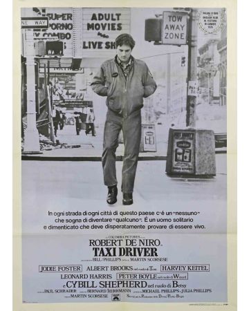 Unknown - Taxi Driver (1976, Italian Version) - Contemporary Artwork 