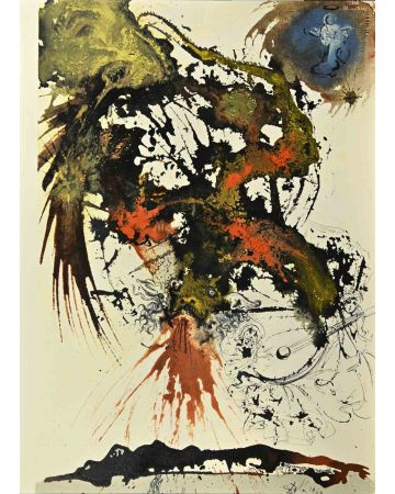 Salvador Dali’ - Proelium Magnum in Caelo - Modern Artwork 