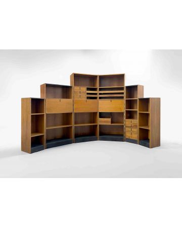 Afra Bianchin, Tobia Scarpa - Big Modular Bookshelf for Cassina - Design Furniture 