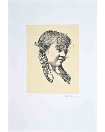 Sigfrido Oliva - Portrait of a Girl – Contemporary Artwork 
