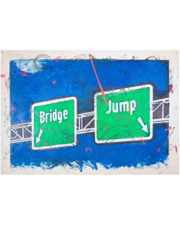 Enrico Manera - Bridge-Jump - Contemporary Artwork