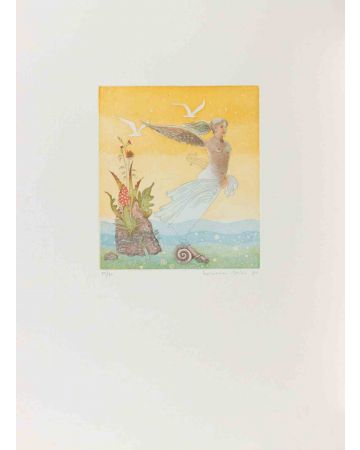 Normanno Soscia - Winged Girl – Contemporary Artwork 