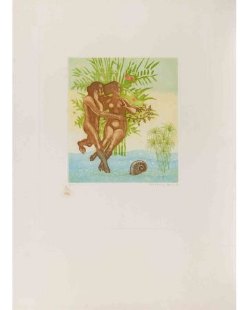 Normanno Soscia - Couple in the Air - Contemporary Artwork 