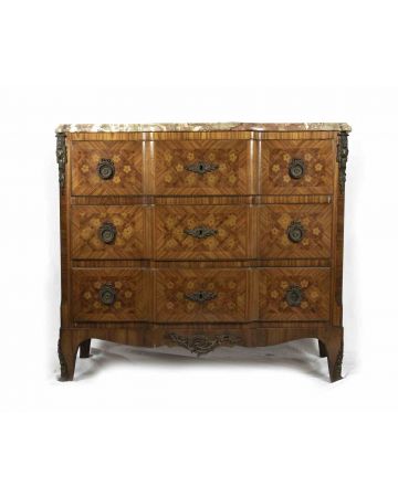 Unknown - Louis XV Style Commode with Marble Top – Design Furniture 