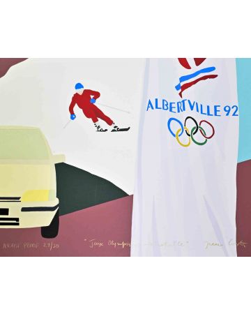 Franco Costa - Jeux Olympiques d'Albertville '92 - Contemporary Artwork 