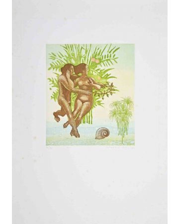 Normanno Soscia - Couple in the Air – Modern Artwork 