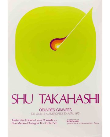 Shu Takahashi- Poster Exhibition in Geneva 