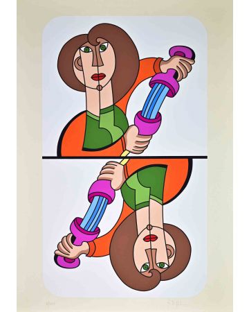 Sergio Ruffolo - Page of Swords – Contemporary Artwork 