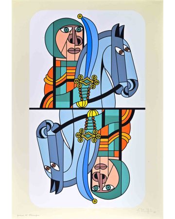 Sergio Ruffolo - Horse and Rider – Contemporary Artwork 