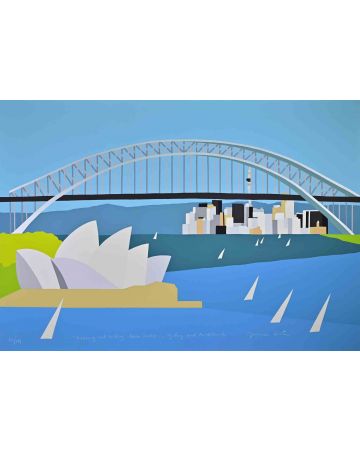 Franco Costa - Dreaming and Sailing - Down Under - Sidney and Auckland - Contemporary Artwork 