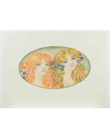 Felicita Frai – Two Girls – Contemporary Artwork 