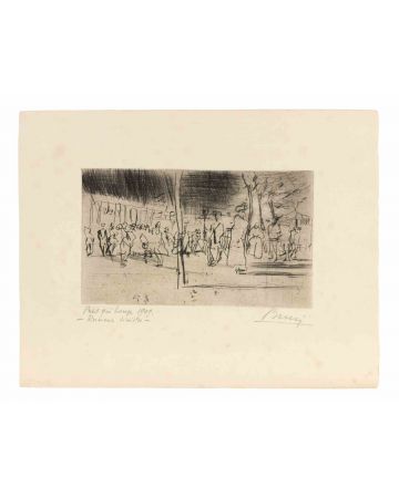 Anselmo Bucci - Paris qui Bouge - Rumeur Sinistre – Modern Artwork 