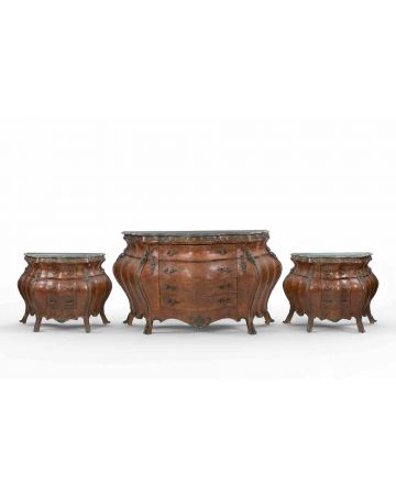 Unknown - A Continental Rococo-Style Three-Piece Commode Garniture – Design Furniture