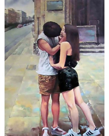 Juan Rodrigo Escobar - Urban Embrace - Contemporary Artwork 