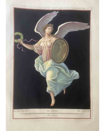 Athena Goddess, Antiquities of Herculaneum Exposed - Giovanni Morghen - Old Master's Artwork