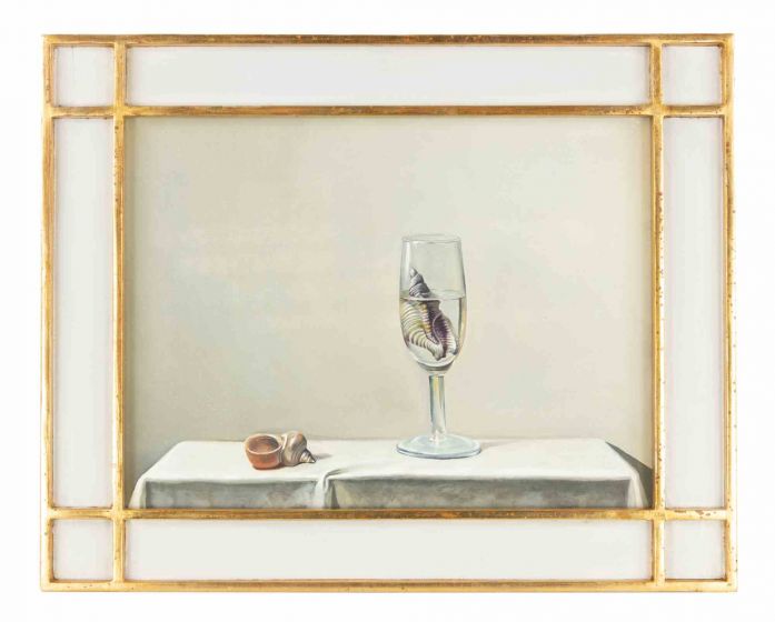 Glass and Shells - Mirror (Zhang Wei Guang) - Contemporary Art