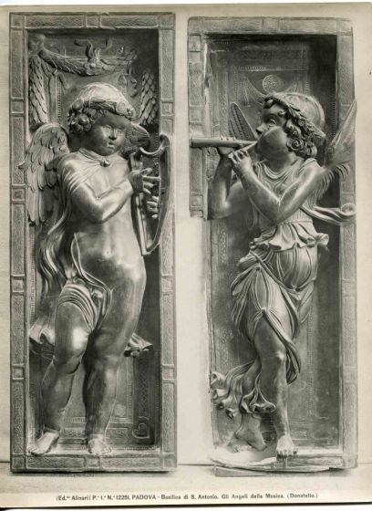 The Angels of Music by Donatello - Vintage Photo