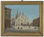 Duomo of Milan with Pesants - Italian Artist - Modern Art