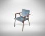 Pair of Rosewood Chairs "Luisa" by Franco Albini