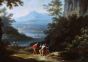 Two Arcadic Landscapes by Jan Frans van Bloemen - old Master's Artwork