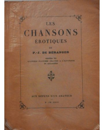 Les Chansons érotiques de P.-J. De Béranger