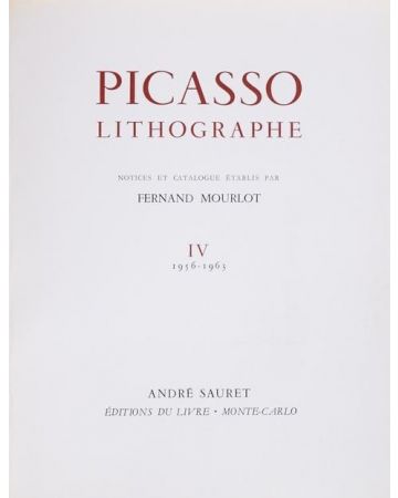 Picasso Lithographe IV, 1956-1963
