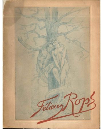 Erastène Ramiro, Félicien Rops, Paris, Pellet-Floury, 1905, Rare Books, Modern Art, Modern Art Rare Books, Original illustrated