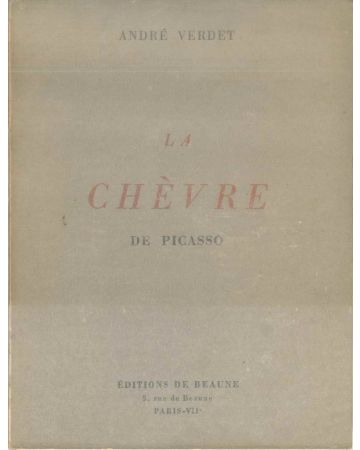 La chèvre de Picasso by André Verdet - Contemporary Rare Book
