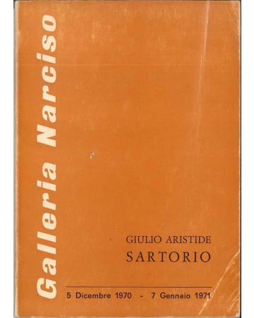 Catalogo Giulio Aristide Sartorio, Galleria Narciso, Torino, 1970.