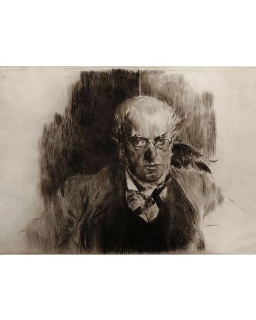 Portrait of Adolph Menzel by Giovanni Boldini - Modern Artwork