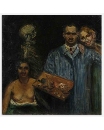 Self-Portrait with Model