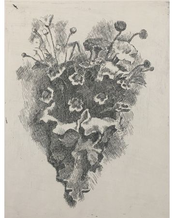 Cornetto con fiori di campo by Giorgio Morandi - Modern Artwork