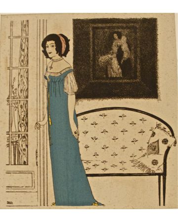 Illustration for "Les Robes de Paul Poiret racontées par Paul Iribe"
