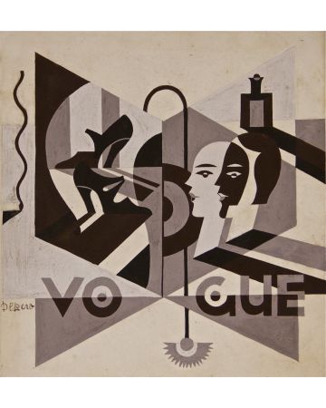 Vogue by  Fortunato Depero - Futurist artwork