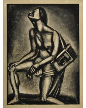 Sunt Lacrimae Rerum from "Miserere" by Georges Rouault-Modrn Artwork