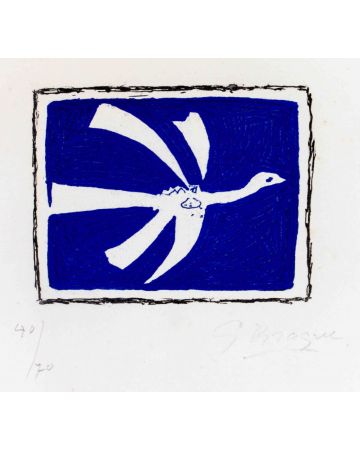 Août (l'oiseau) by Georges Braque - Modern Art
