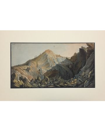 Landscape - Plate XIV from "Campi Flegrei" 