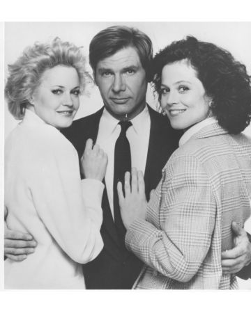 Harrison Ford, Melanie Griffith and Sigourney Weaver