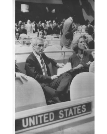 Paul Newman at United Nations