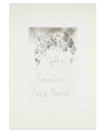 Cynthia Propertius Ezra Pound by Fausto Melotti - Contemporary artwork
