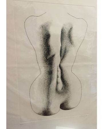 Woman Nude From The Back di Giacomo Porzano