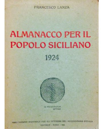 Almanacco per il popolo siciliano 1924
