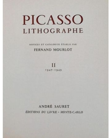 Picasso Lithographe II, 1947-1949