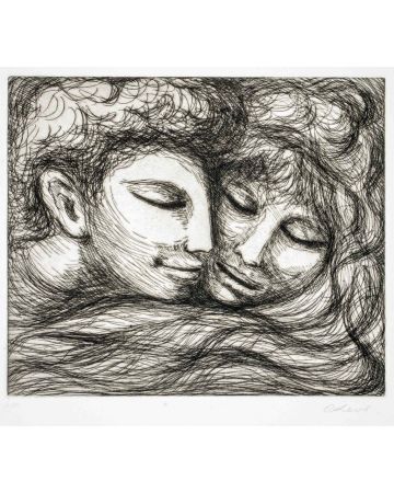  Lovers by Carlo Levi - Contemporary Artworks
