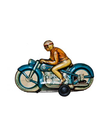 Friction Motorcyclist - Decorative Objects